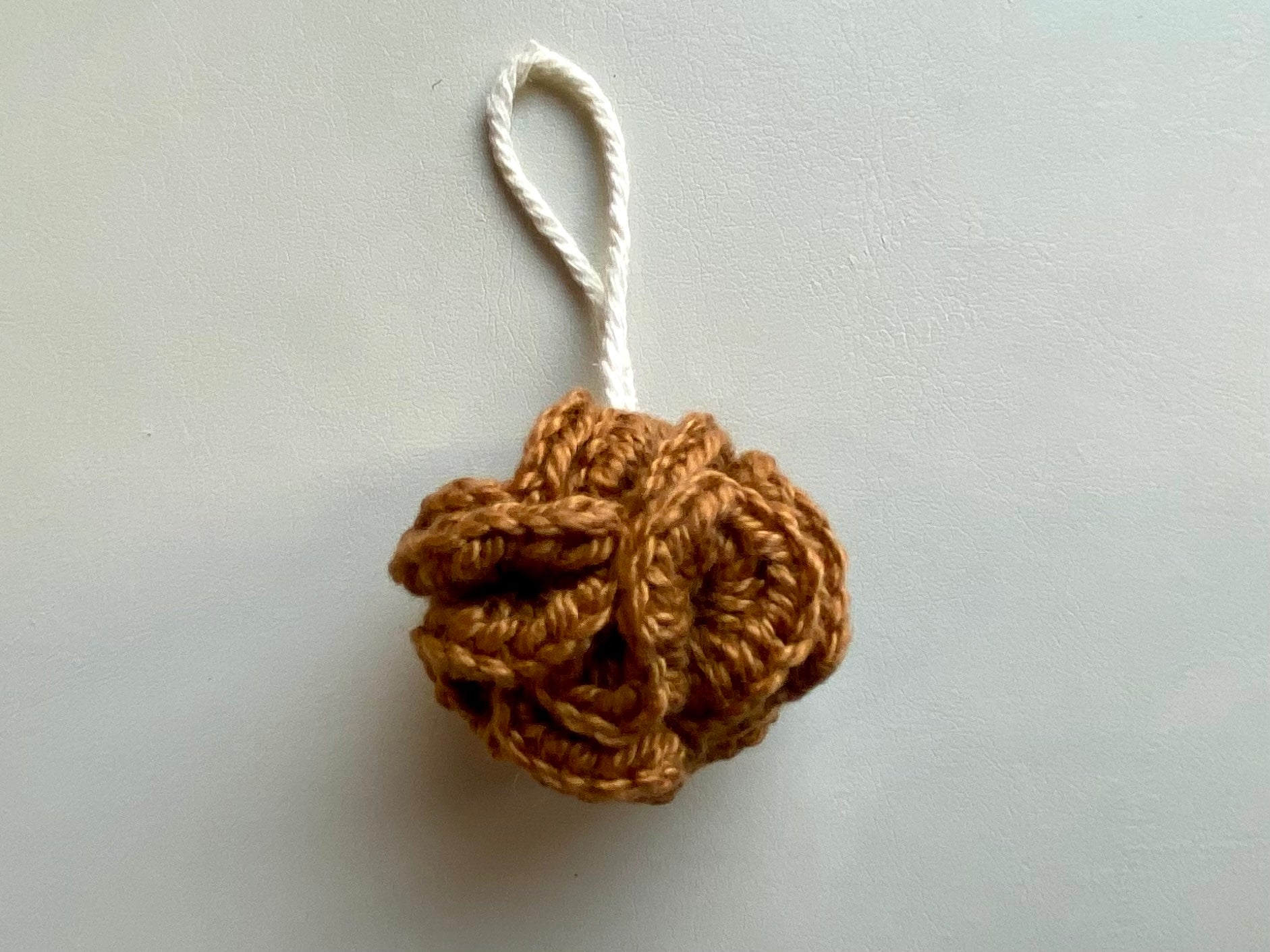 Hand Crochet Miniature dollhouse Spa Pouf