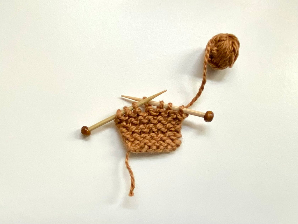 Knitting Project for Dollhouse