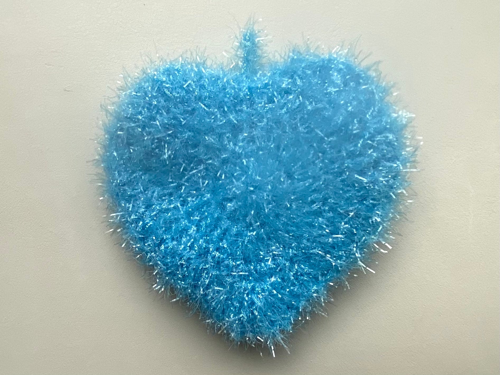 Good Deal! Heart Dish Scrubby - Handmade, Double Thick, Eco-Friendly Sponge Alternative