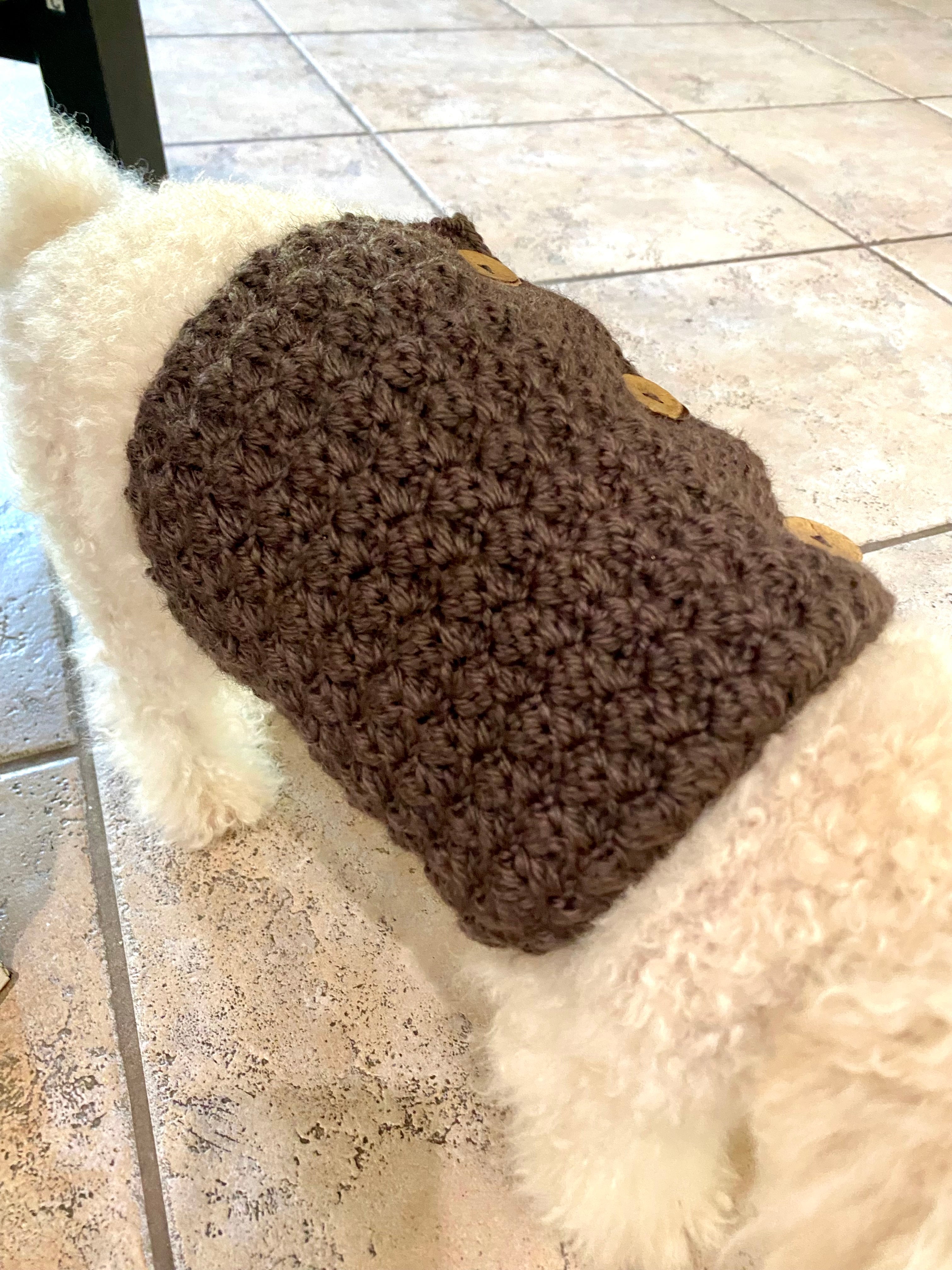 Pet Belly Warmer Size XS to L Crochet Pattern