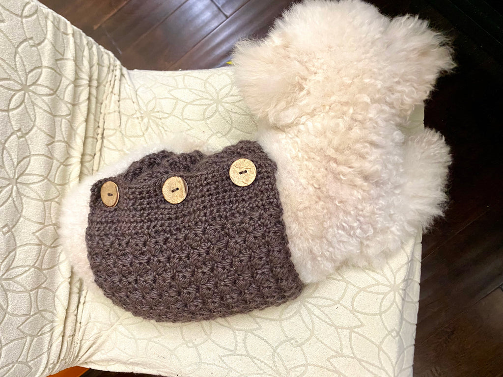 Pet Belly Warmer Size XS to L Crochet Pattern