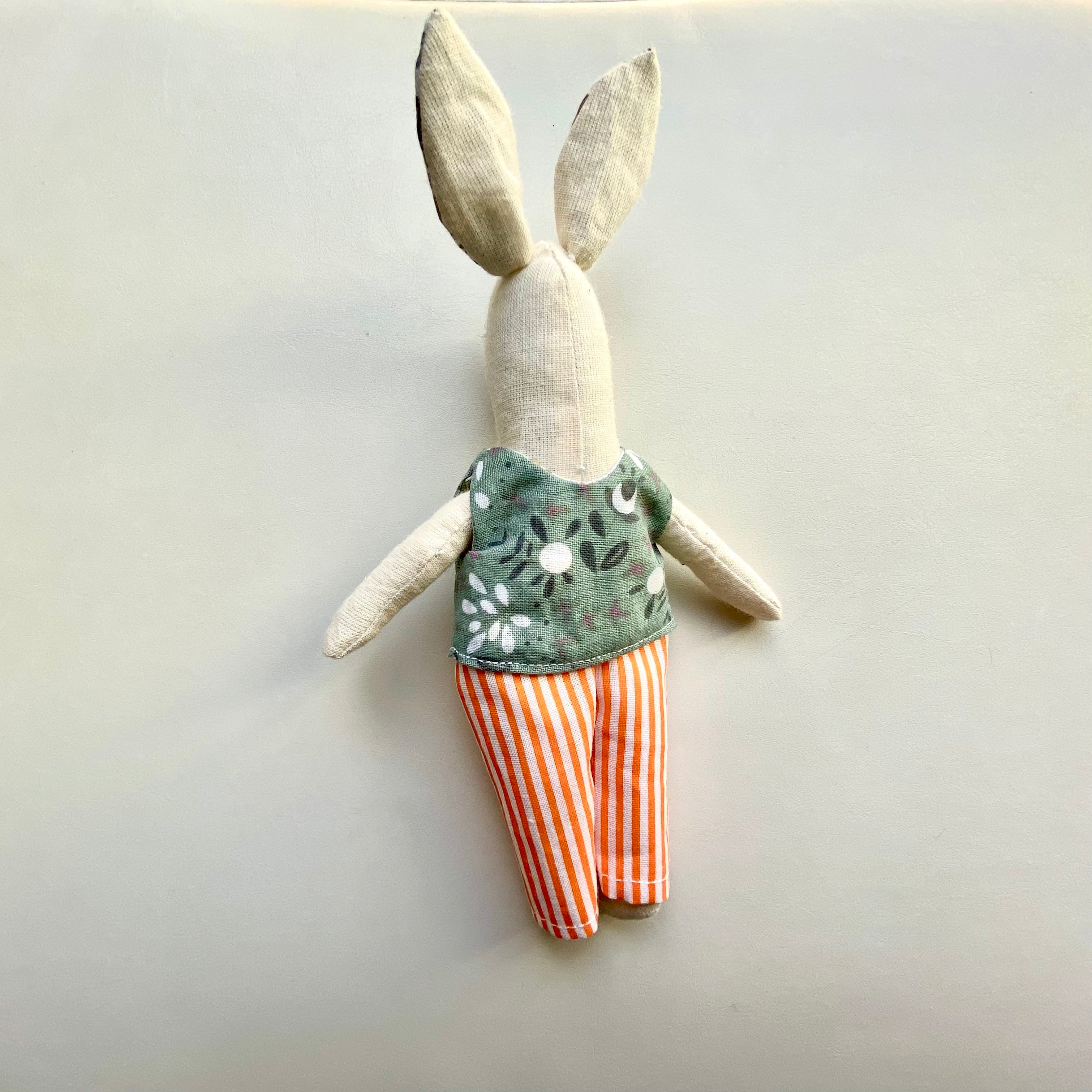 6" Handmade Gentleman Bunny with Outfit