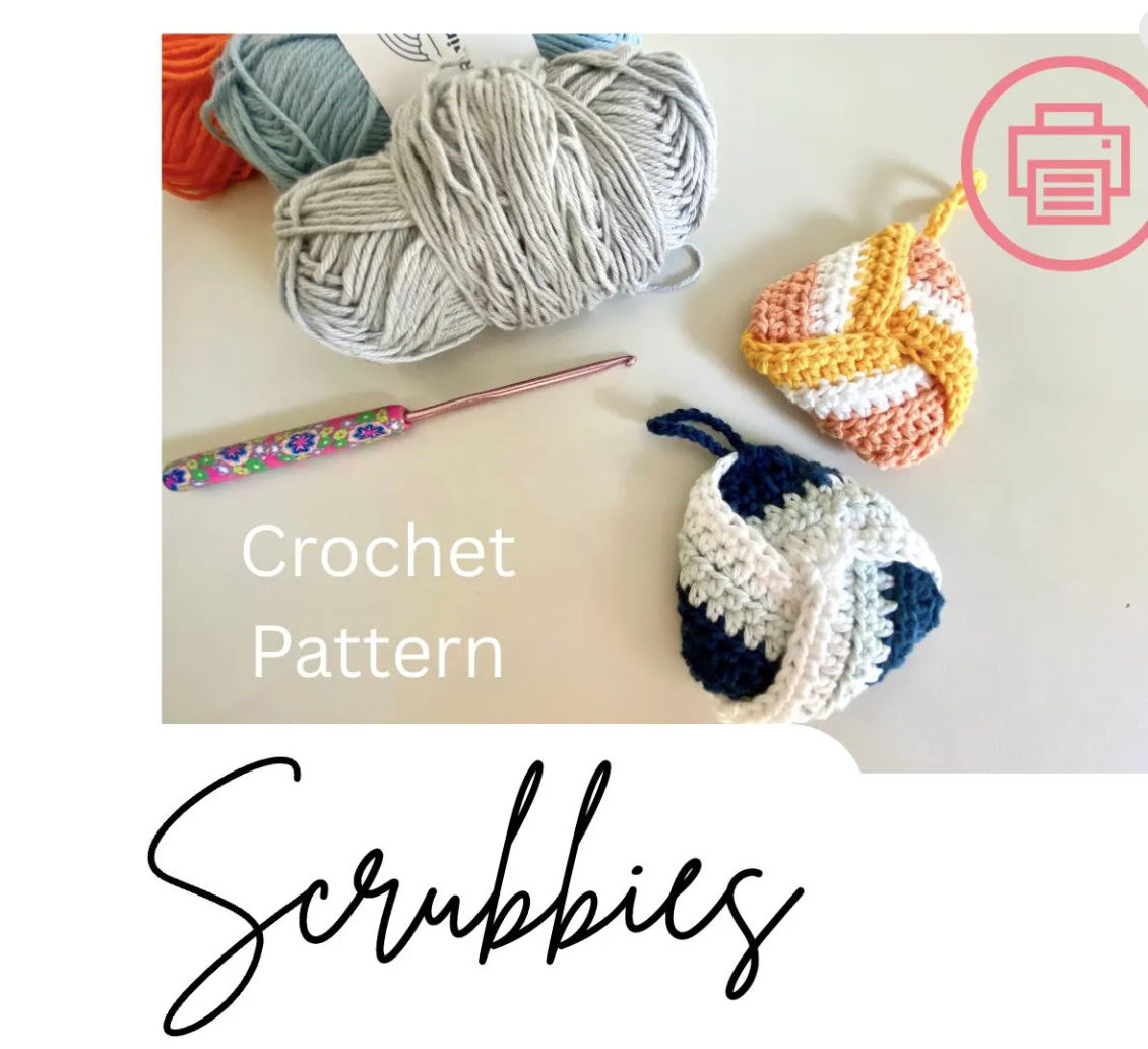 Cotton Scrubbies Crochet Pattern