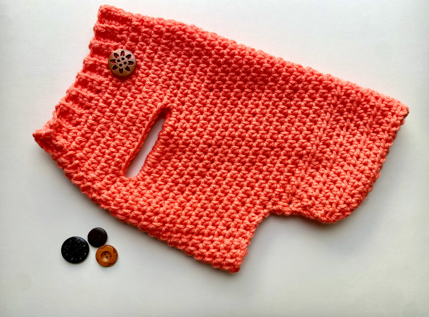 Crochet Dog Sweater Pattern: Snuggly Paws, Extra Small
