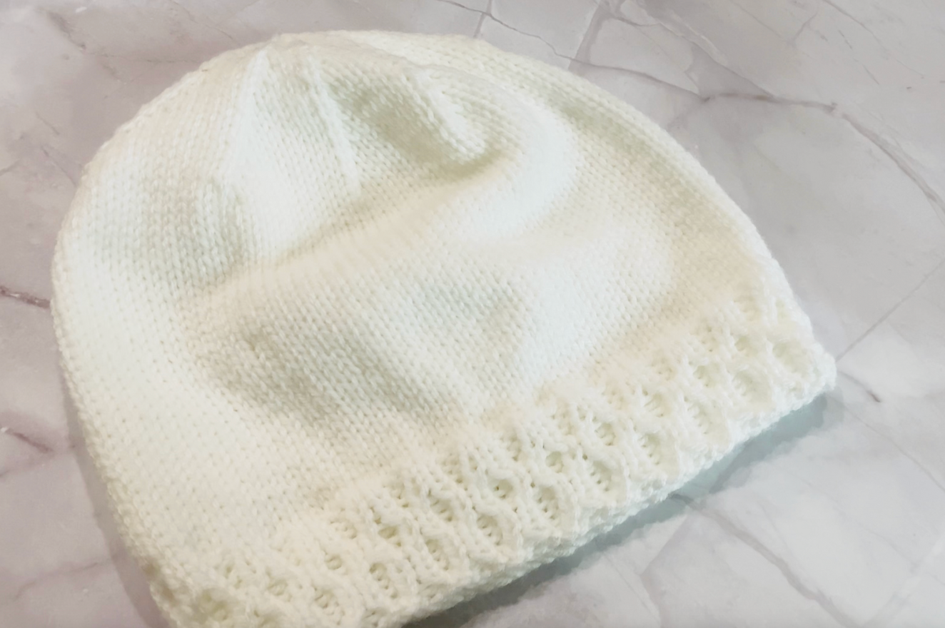 Classy Hat Knitting Pattern with Video Tutorial