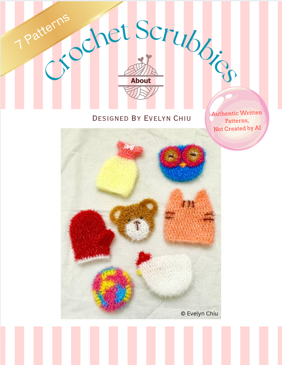 7-Pattern Crochet Scrubby Bundle