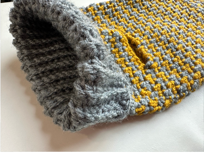 Houndstooth Sweater Crochet Pattern