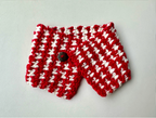 Houndstooth Crochet Pet Neck warmer Pattern