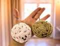 Sweet Couple Hand-Crocheted Cookie Keychain Set – Sugar Cookie & Chocolate Chips