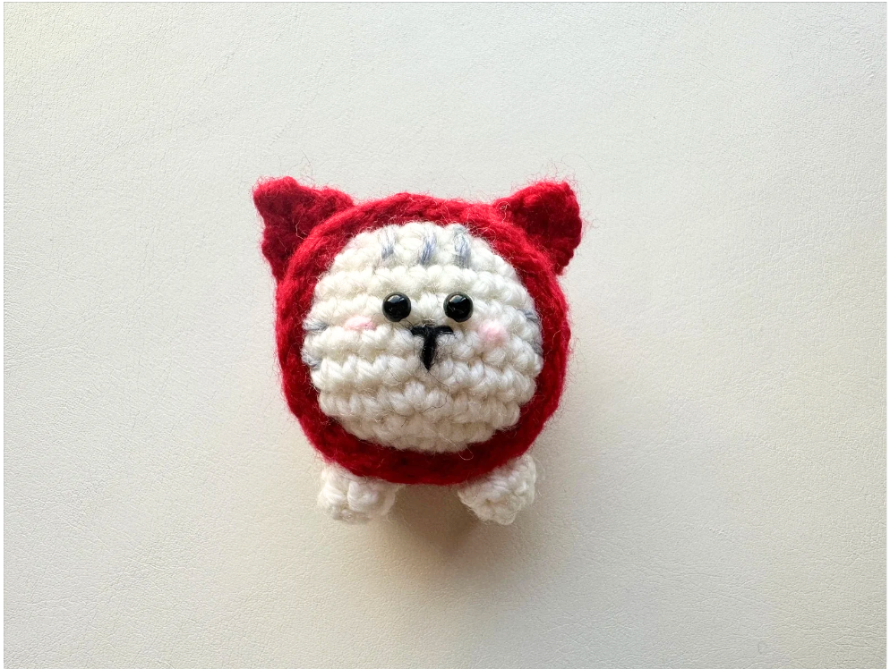 Crochet Pattern Hooded Animal PDF – Cat, Bear and Lamb, Beginner Amigurumi