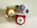 Crochet Pattern Hooded Animal PDF – Cat, Bear and Lamb, Beginner Amigurumi